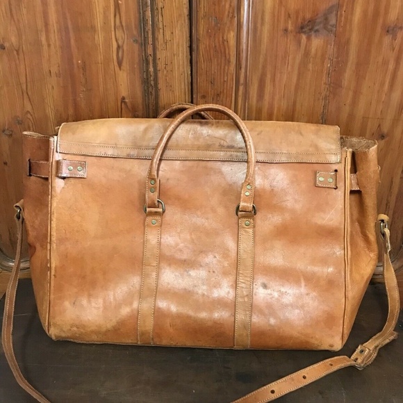 VTG U.S Mail Bag Money Duffle Bag Railroad Overnight Crossbody Bag 1955 RARE!! - Picture 2 of 8